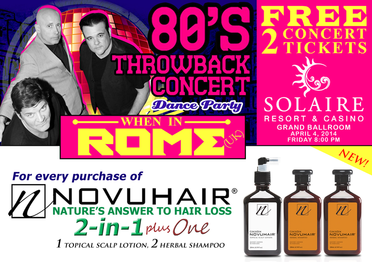 Ensogo Promo for 80s Throwback Concert at Solaire