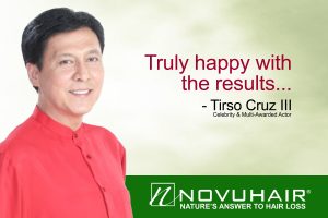 Tirso Cruz for Novuhair