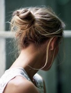 Messy Ballerina Bun