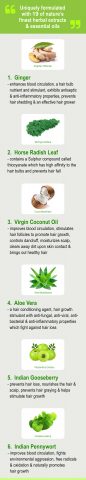 19 natural ingredients
